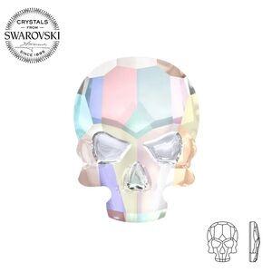 Crystal AB DIY Swarovski Earrings